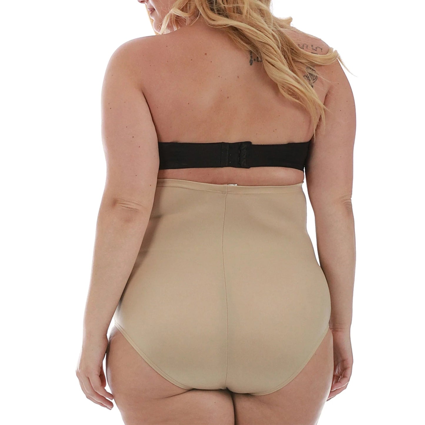 Ashley Stewart InstantFigure High Waist Shapewear Panty Black