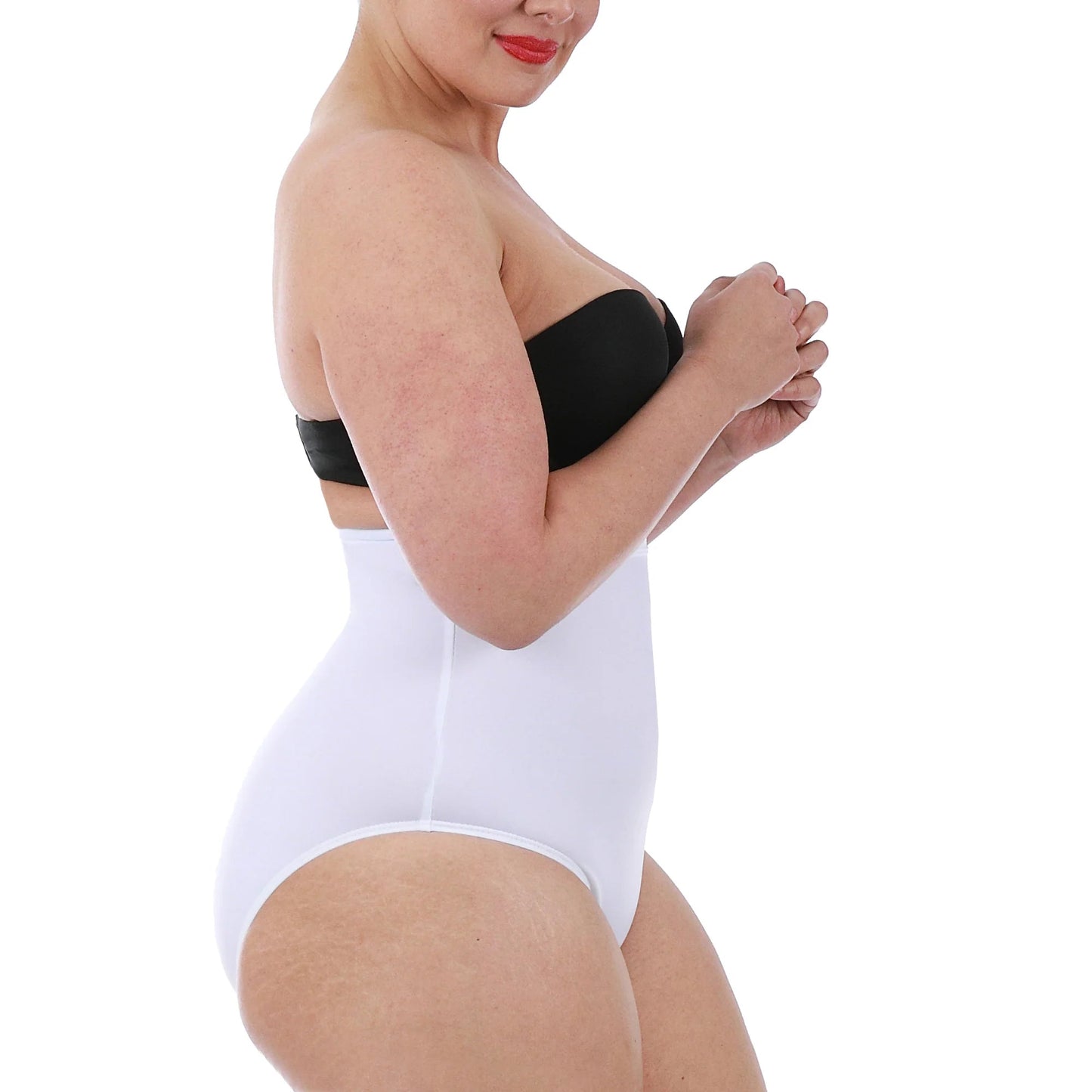 Ashley Stewart InstantFigure High Waist Shapewear Panty Black