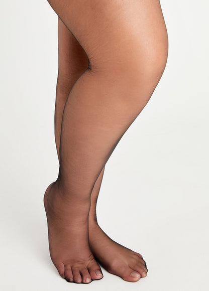 Ashley Stewart Plus Size Berkshire Ultra Sheer Control Top Pantyhose Utopia