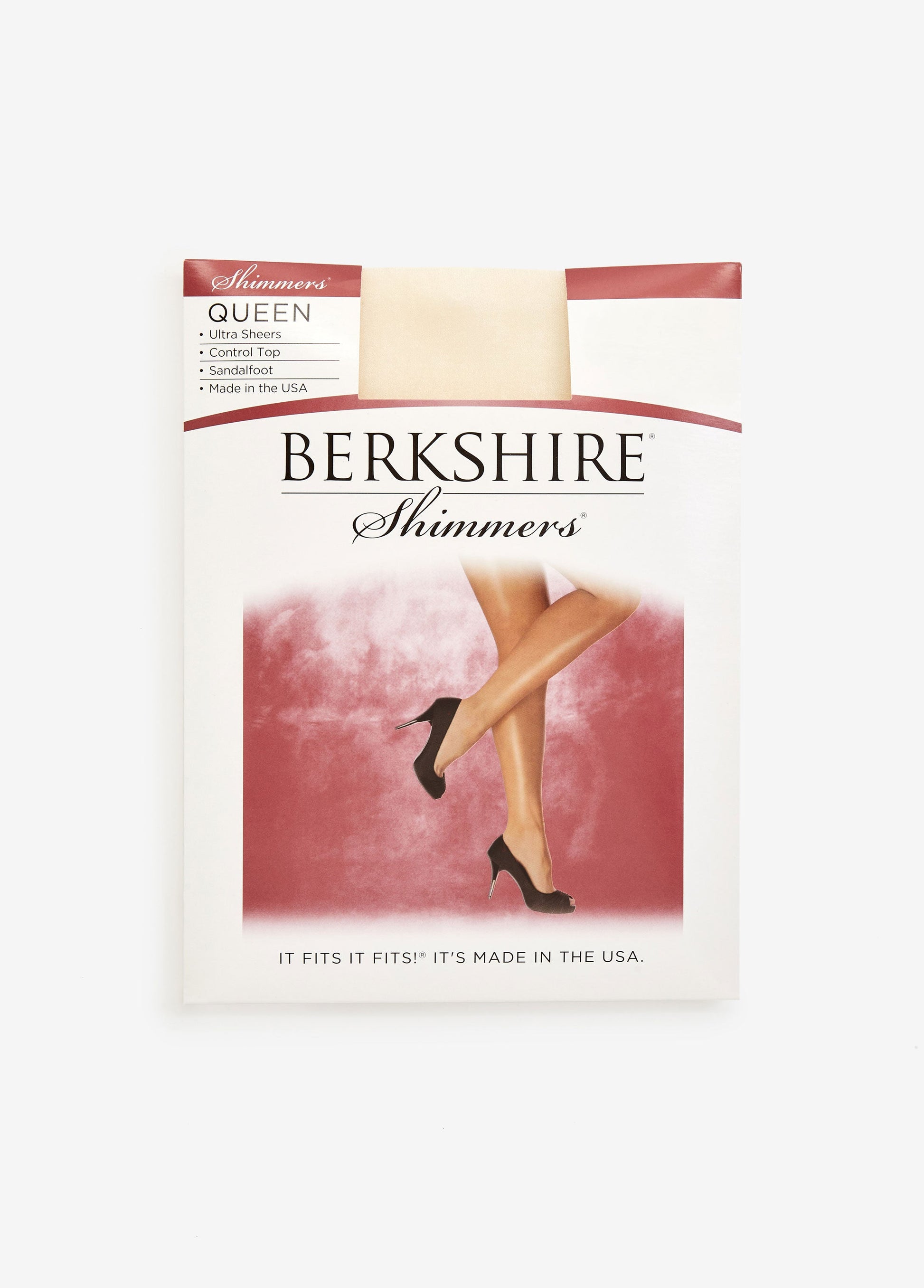 Ashley Stewart Plus Size Berkshire Control Top Pantyhose Fantasy Black