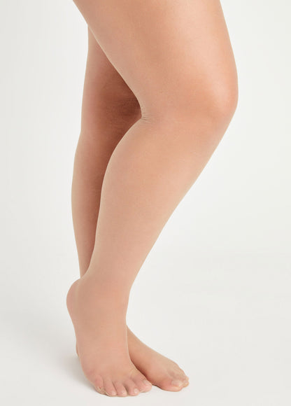 Ashley Stewart Plus Size Berkshire Control Top Pantyhose Fantasy Black