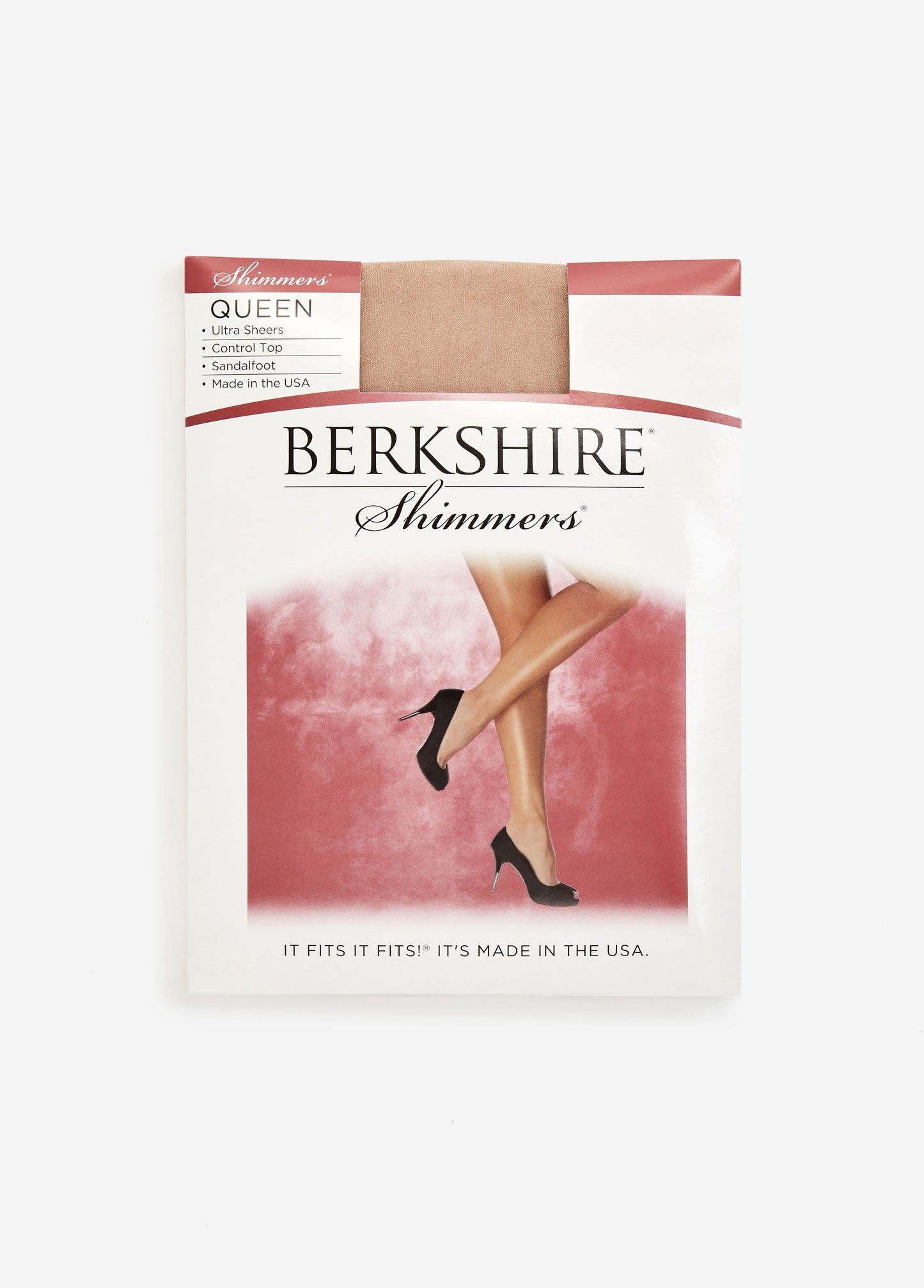 Ashley Stewart Plus Size Berkshire Control Top Pantyhose Fantasy Black