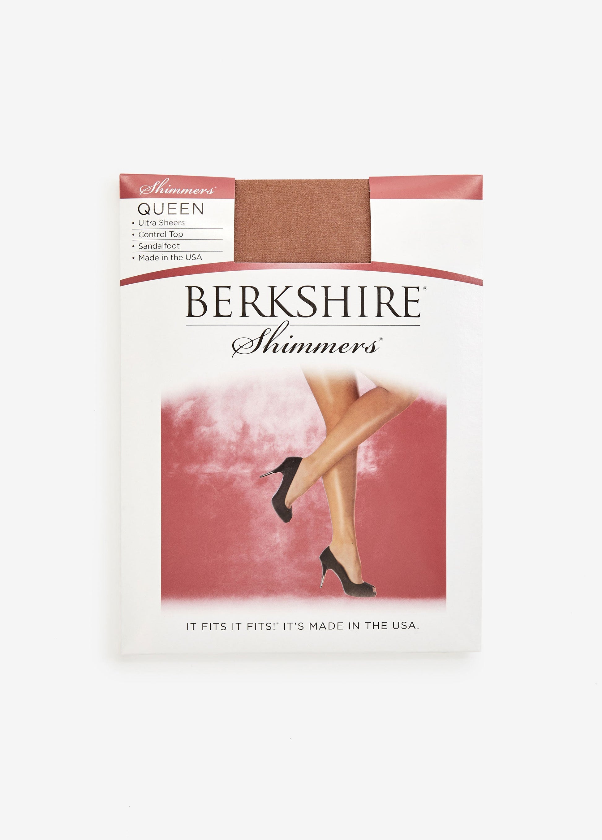 Ashley Stewart Plus Size Berkshire Control Top Pantyhose Fantasy Black