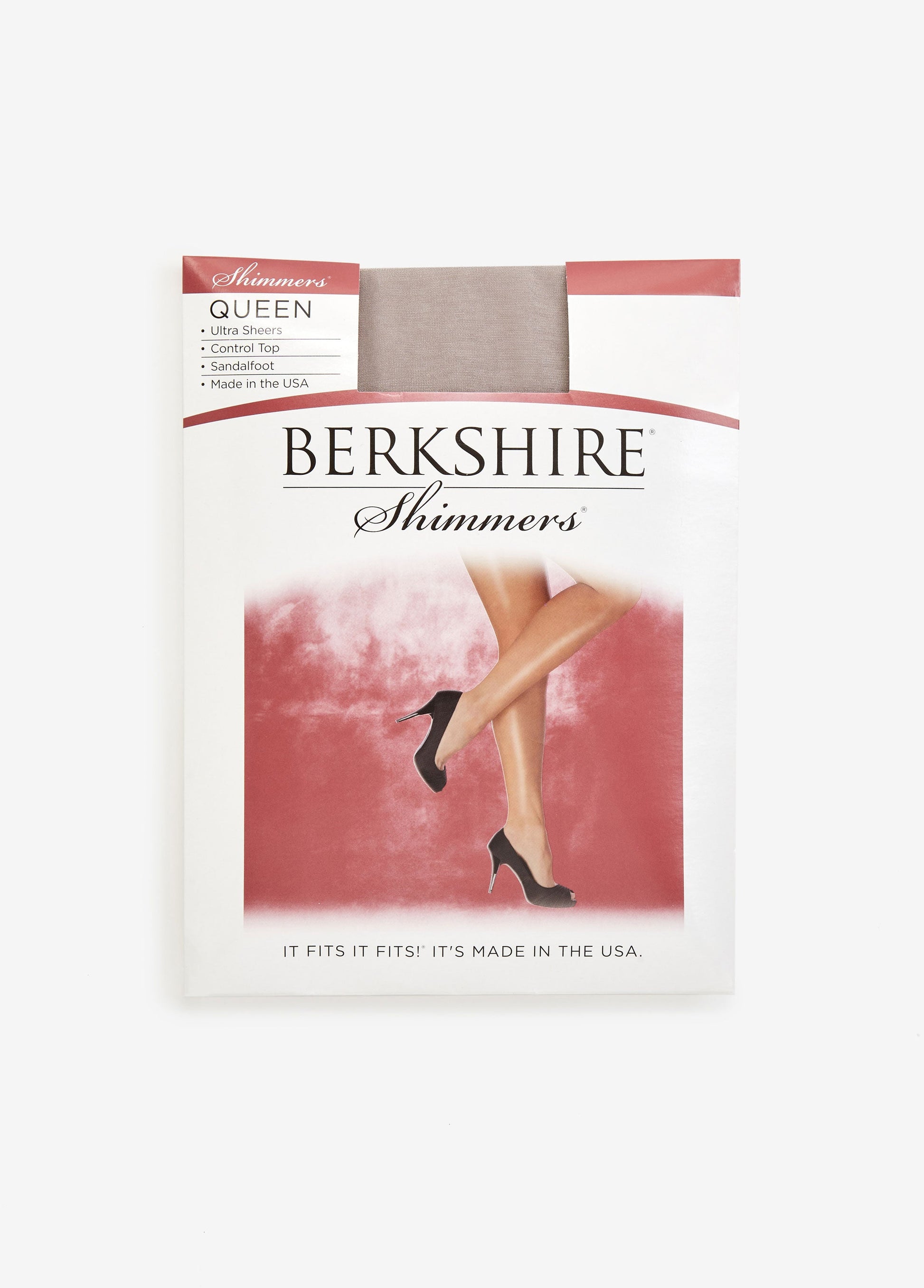 Ashley Stewart Plus Size Berkshire Control Top Pantyhose Fantasy Black
