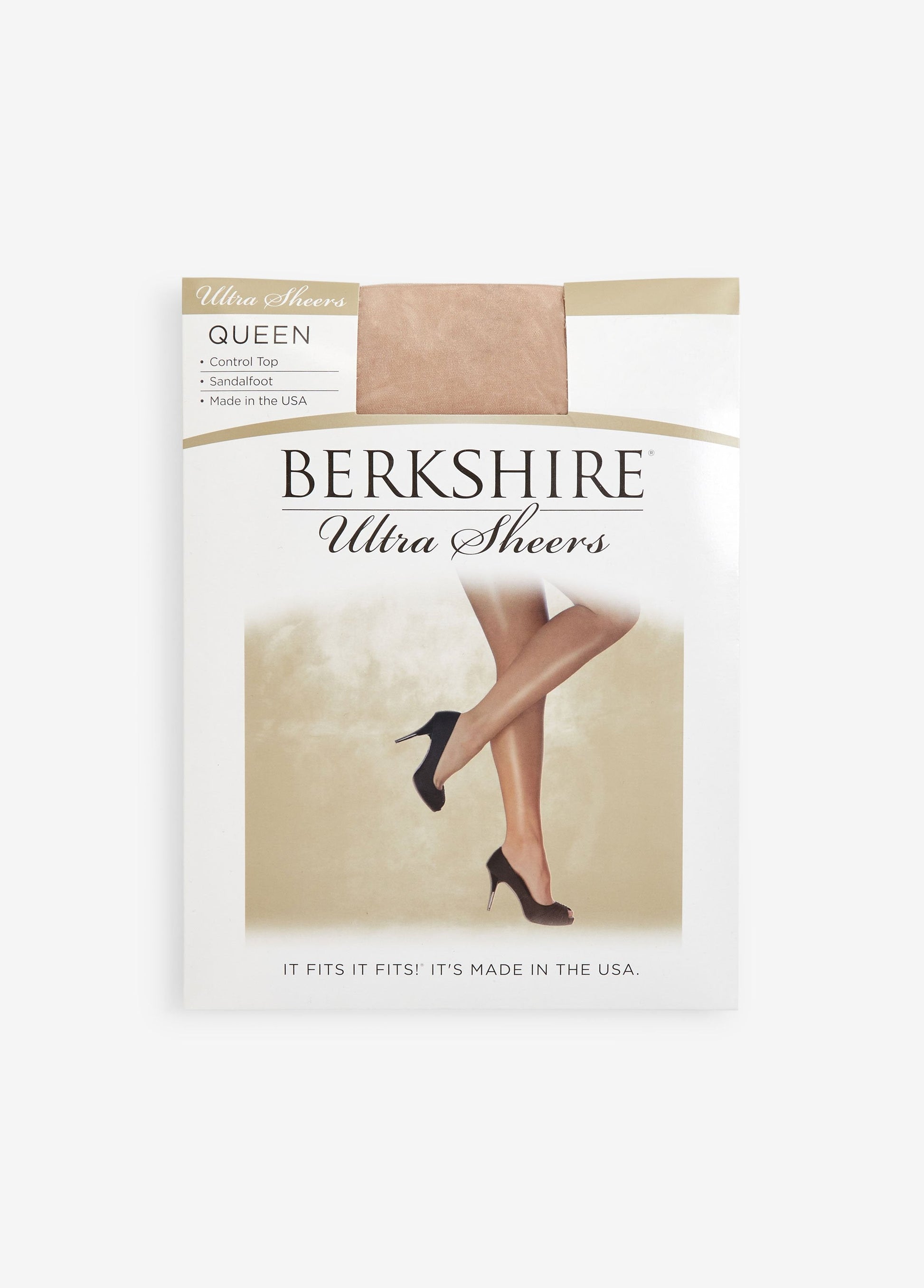 Ashley Stewart Plus Size Berkshire Ultra Sheer Control Top All Day Comfort Pantyhose Ivory