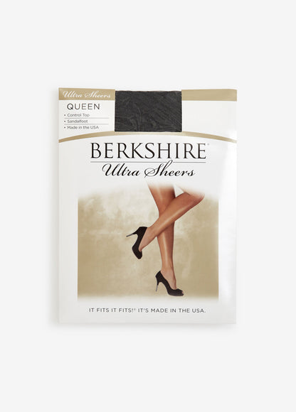 Ashley Stewart Plus Size Berkshire Ultra Sheer Control Top All Day Comfort Pantyhose Ivory