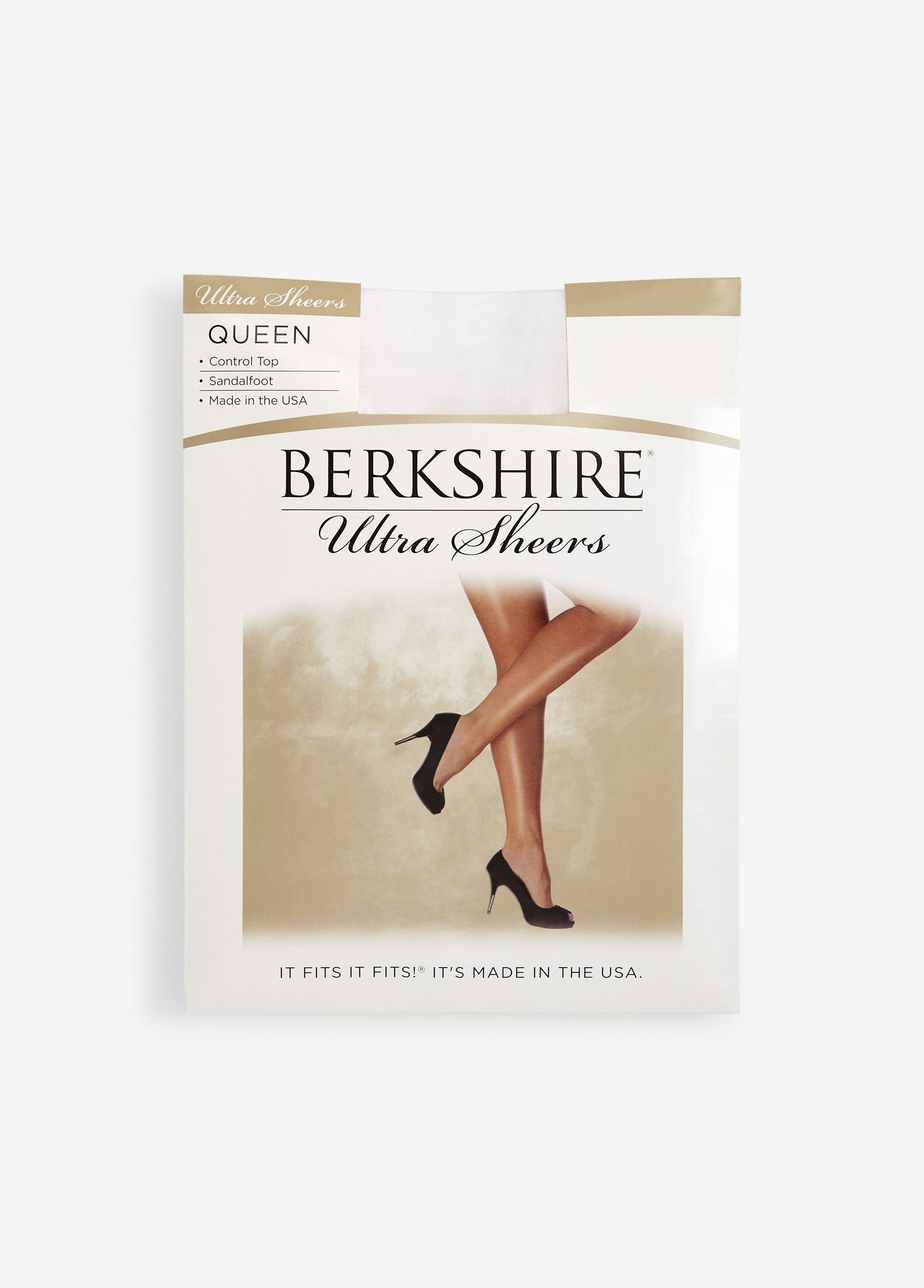 Ashley Stewart Plus Size Berkshire Ultra Sheer Control Top All Day Comfort Pantyhose Ivory