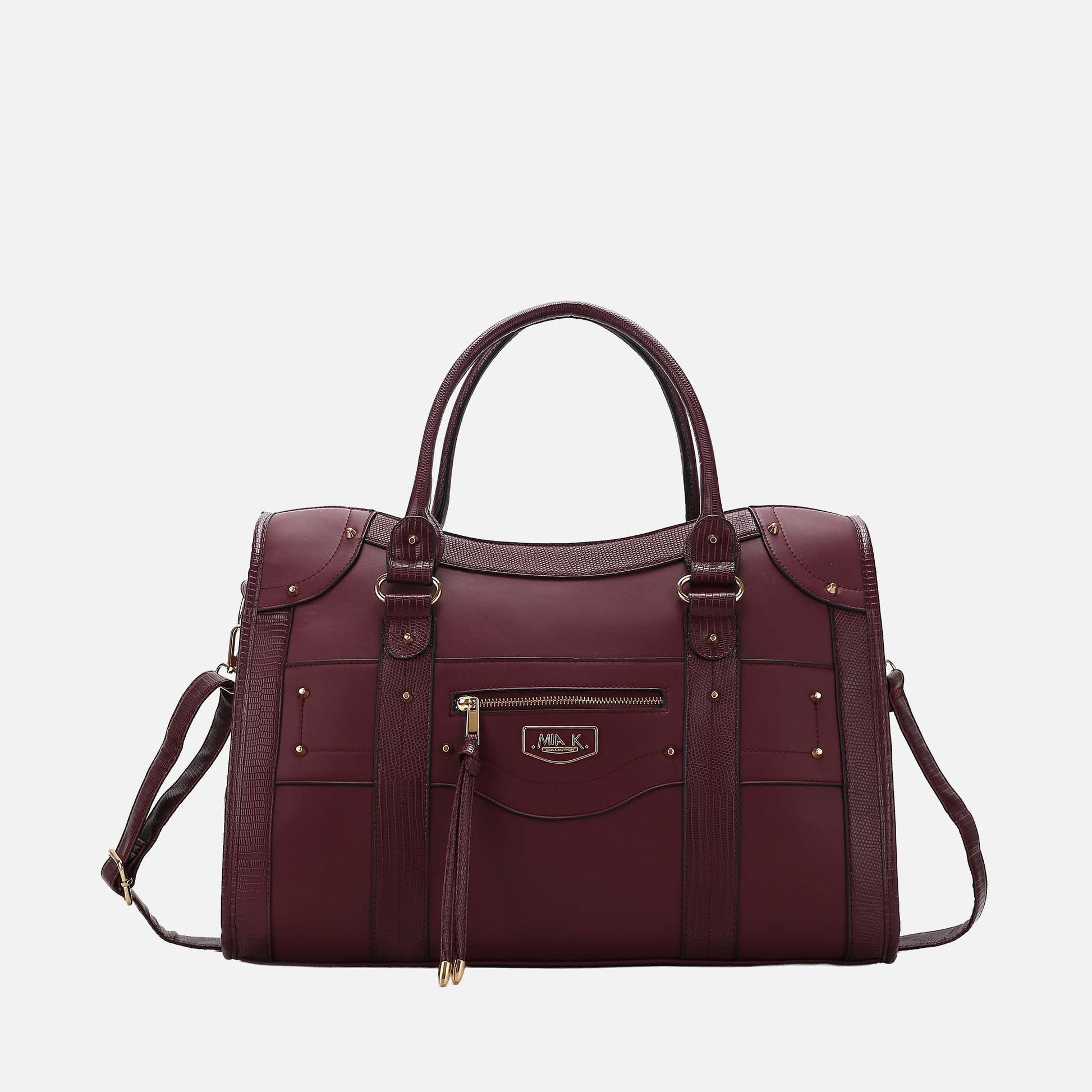 Ashley Stewart Patricia Weekender Bag Mauve