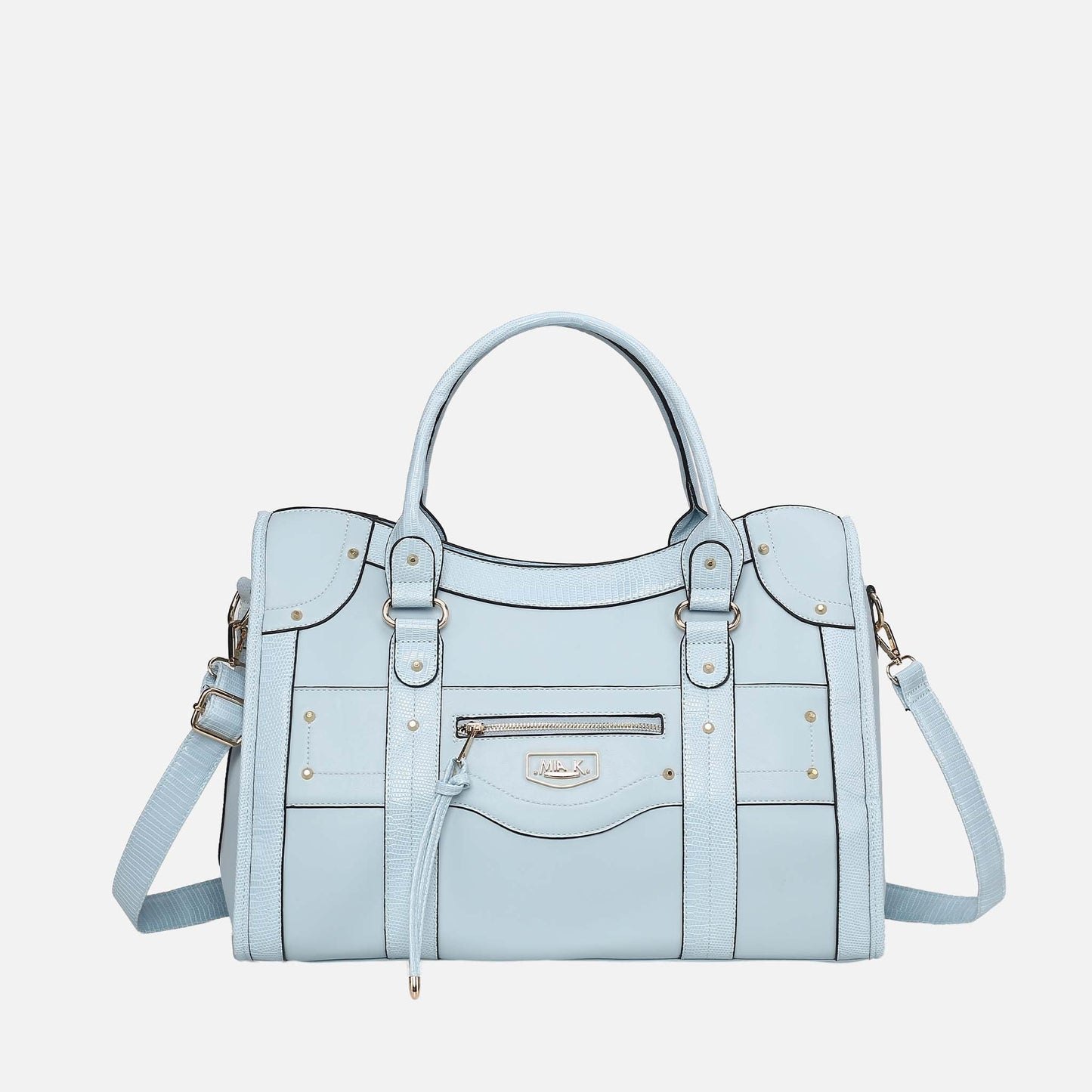 Ashley Stewart Patricia Weekender Bag Mauve