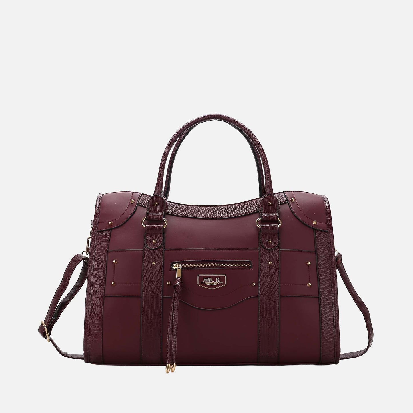 Ashley Stewart Patricia Weekender Bag Mauve