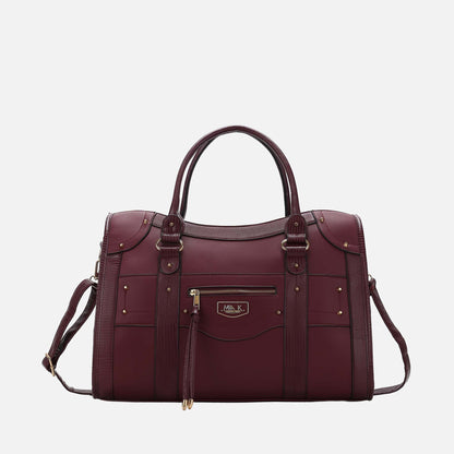 Ashley Stewart Patricia Weekender Bag Mauve