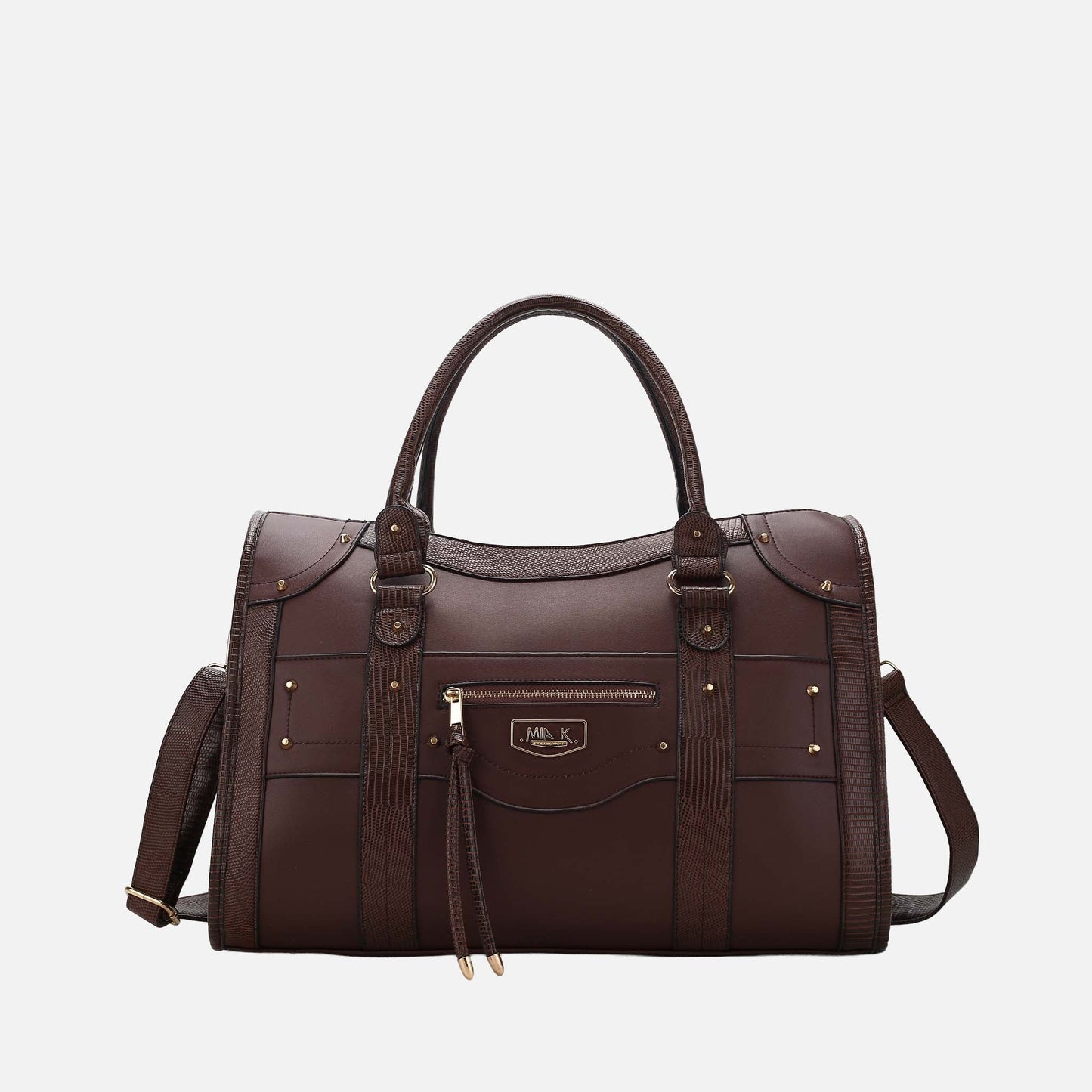 Ashley Stewart Patricia Weekender Bag Mauve