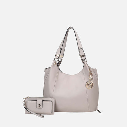 Ashley Stewart Calina Shoulder Bag Beige