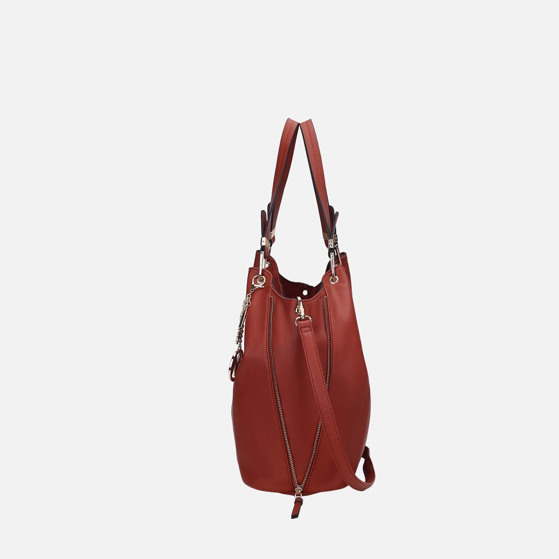 Ashley Stewart Calina Shoulder Bag Beige