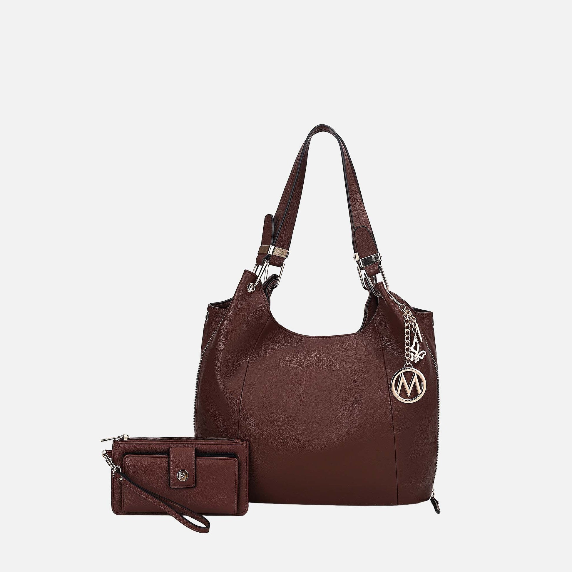 Ashley Stewart Calina Shoulder Bag Beige