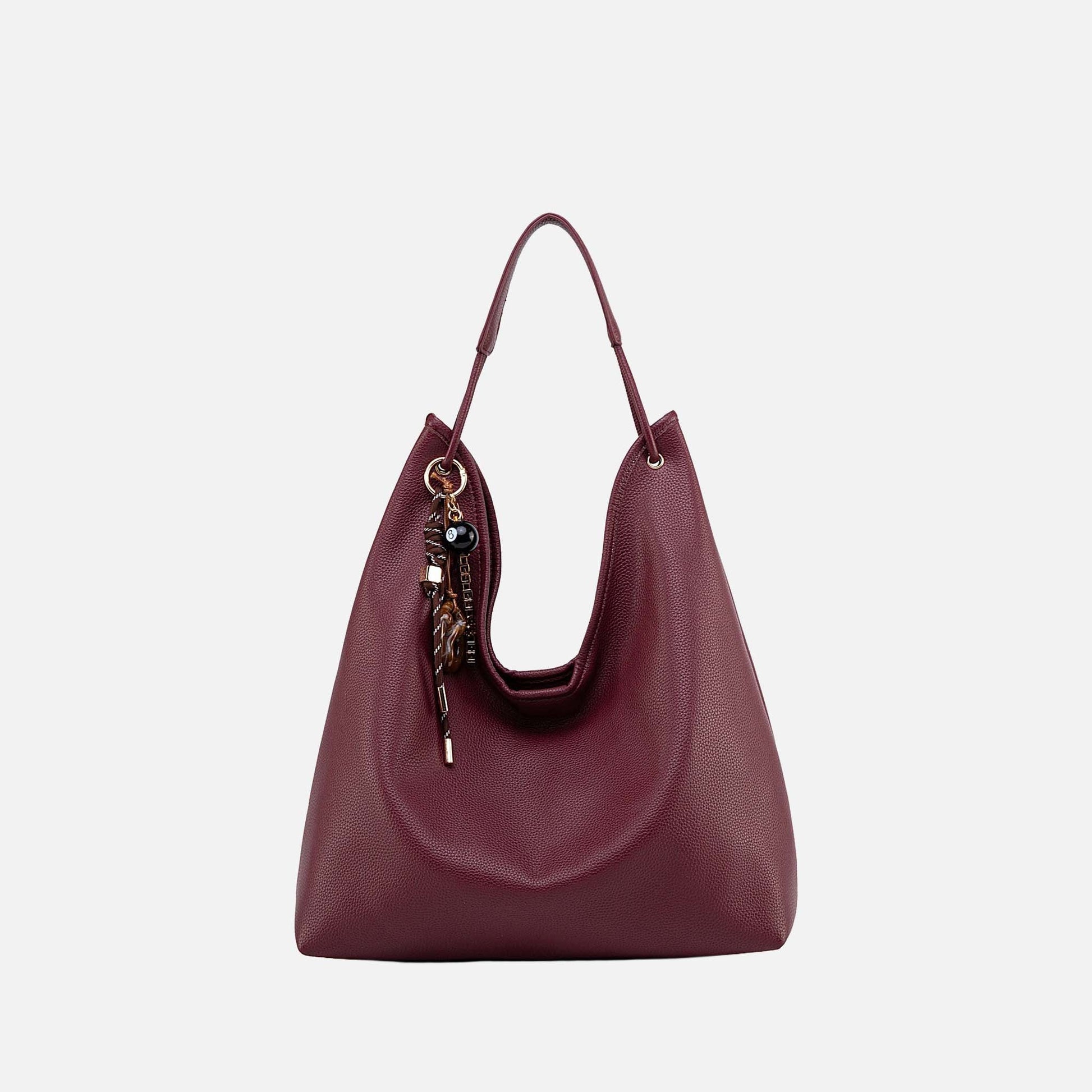 Ashley Stewart Eloa Hobo Bag Set Black