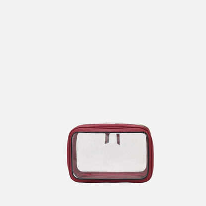 Ashley Stewart Laura Cosmetic Case Set Charcoal Grey