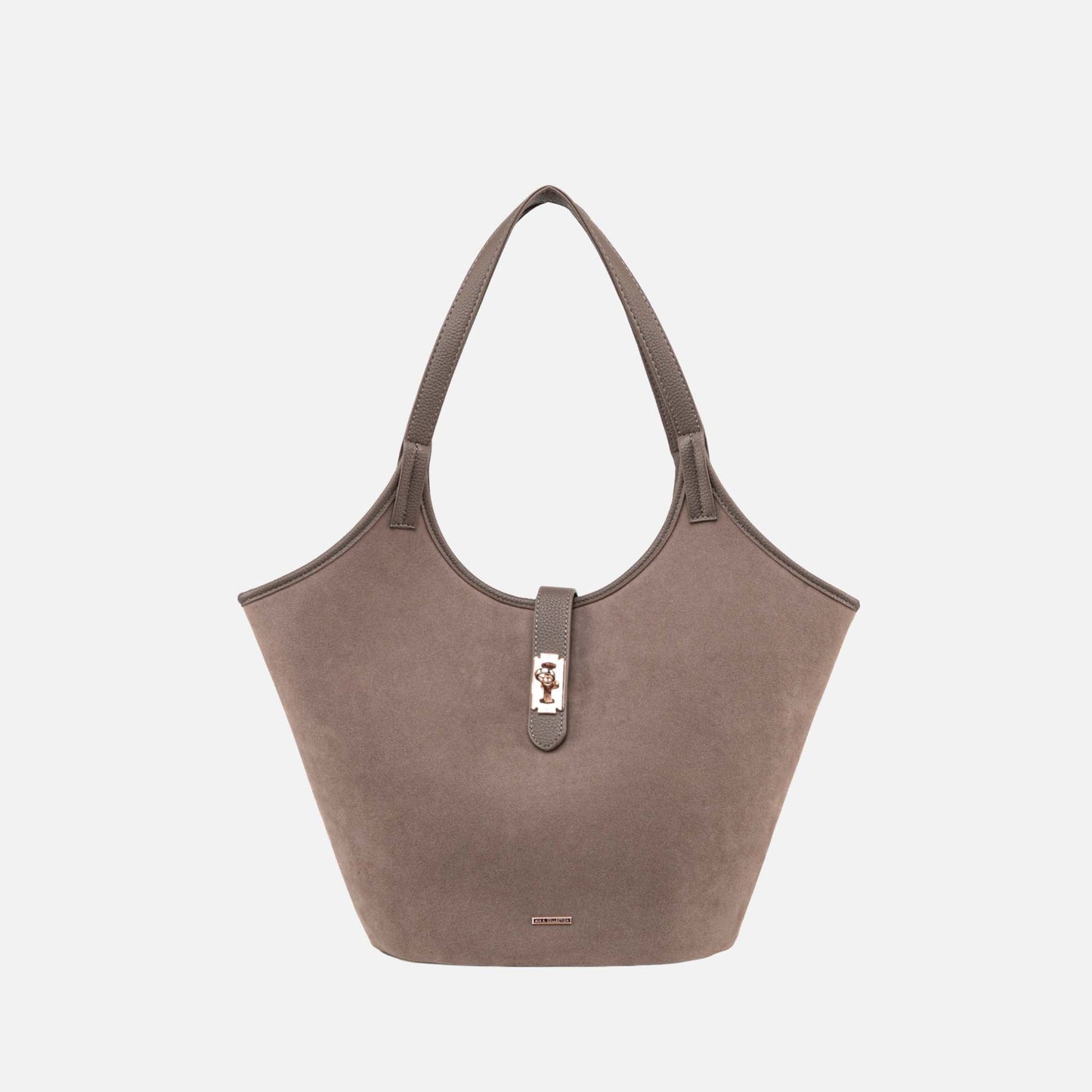 Ashley Stewart Joyce Tote Brown