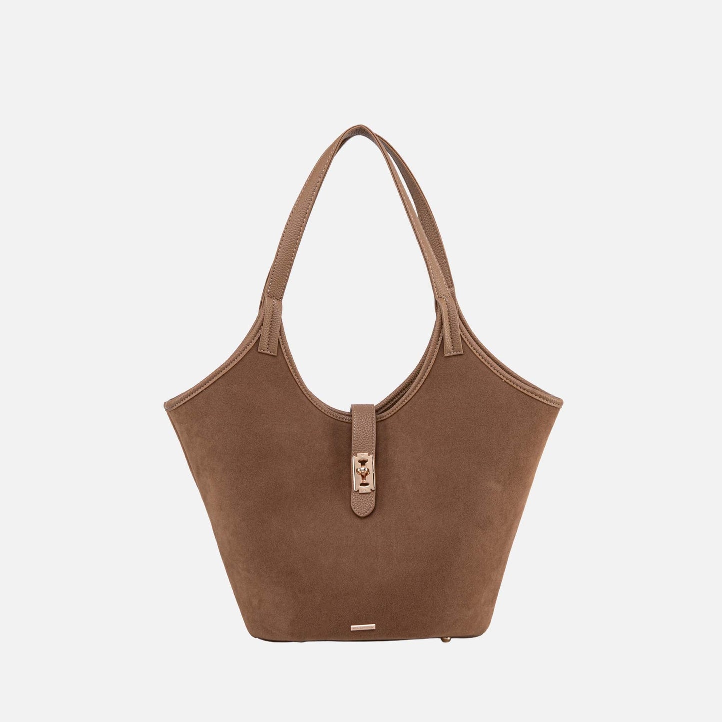 Ashley Stewart Joyce Tote Brown