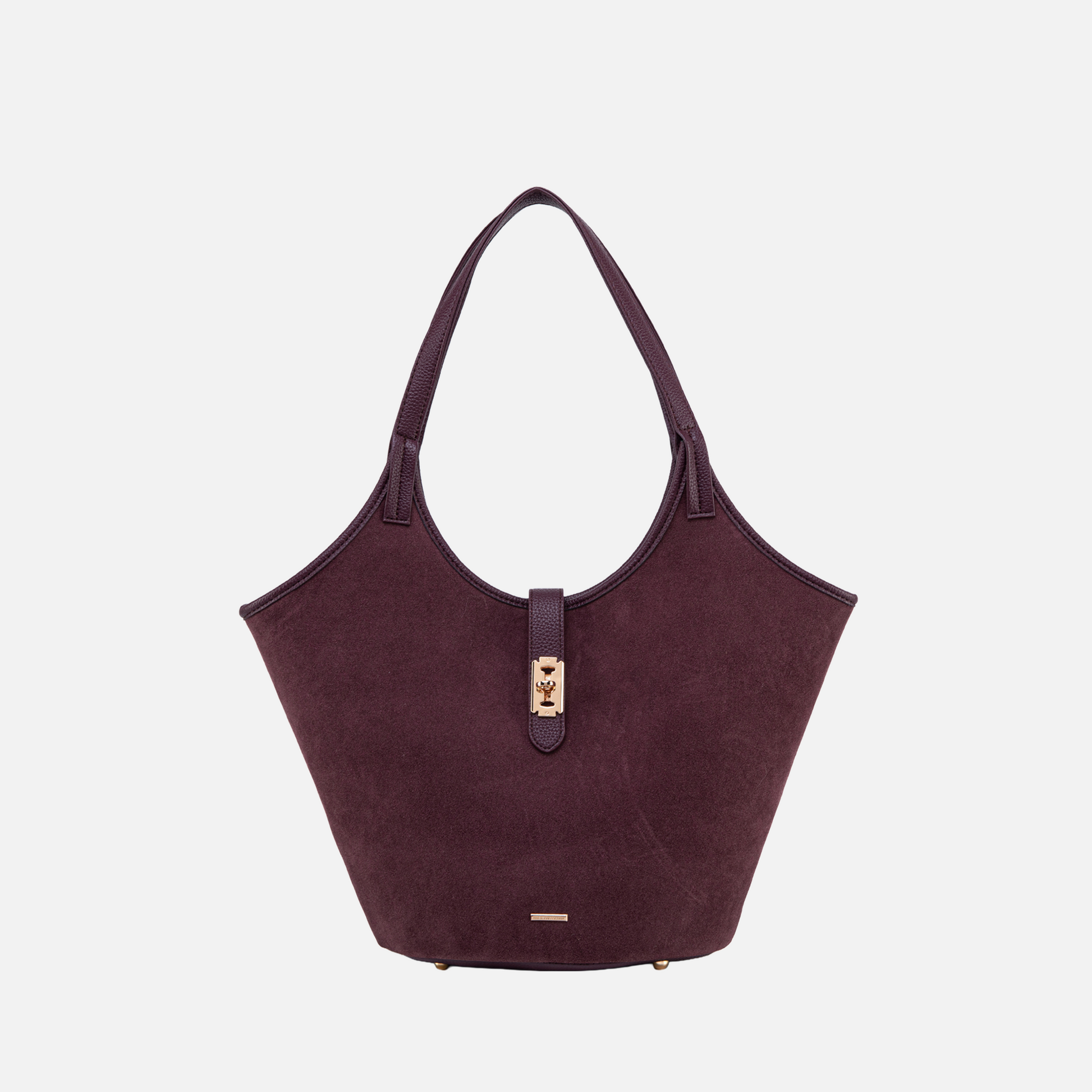 Ashley Stewart Joyce Tote Brown
