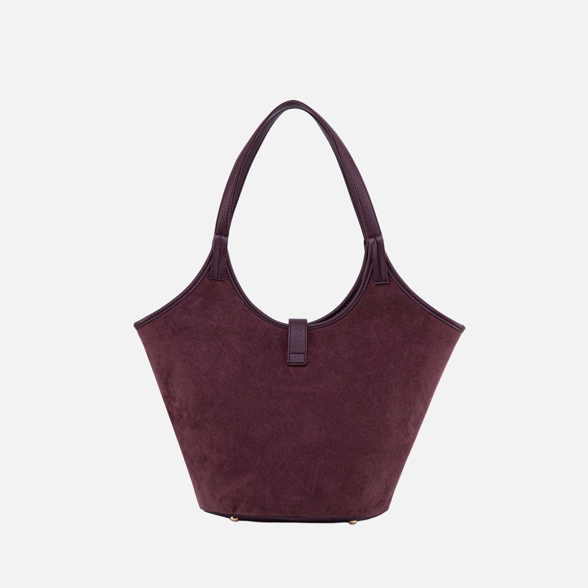 Ashley Stewart Joyce Tote Brown