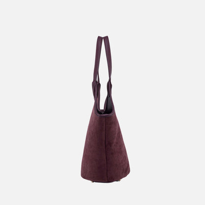 Ashley Stewart Joyce Tote Brown