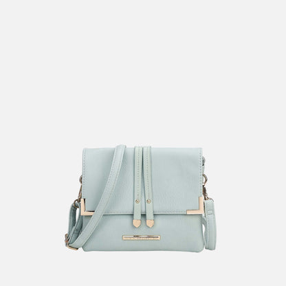 Ashley Stewart Valeska Crossbody Bag Black