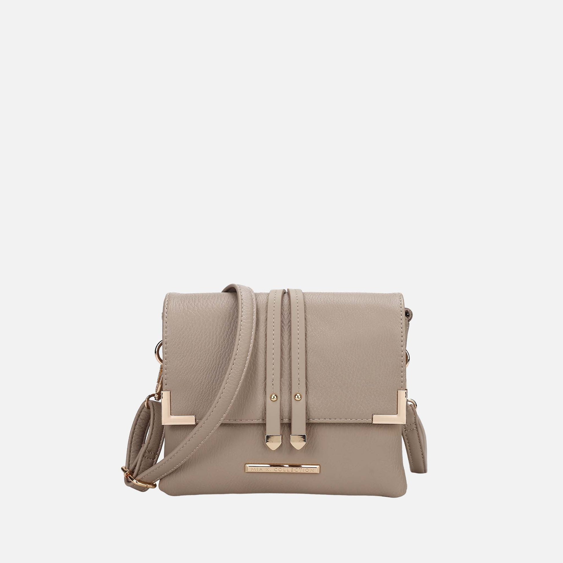 Ashley Stewart Valeska Crossbody Bag Black