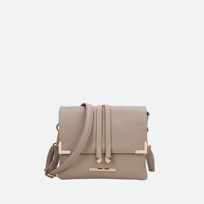 Ashley Stewart Valeska Crossbody Bag Black