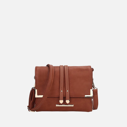 Ashley Stewart Valeska Crossbody Bag Black
