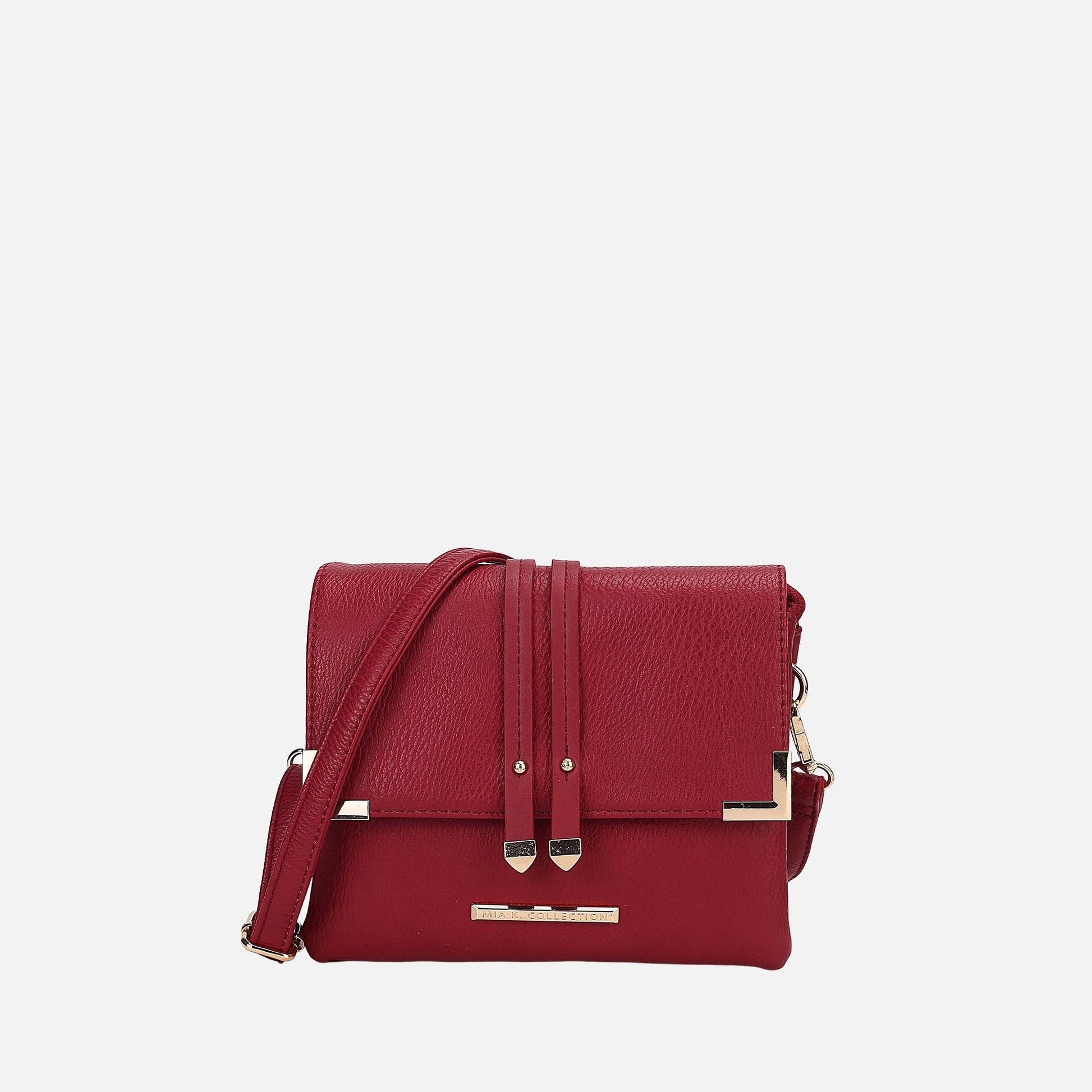 Ashley Stewart Valeska Crossbody Bag Black