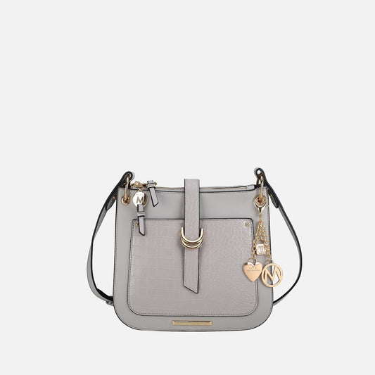 Ashley Stewart Kiltienne Crossbody Bag Black