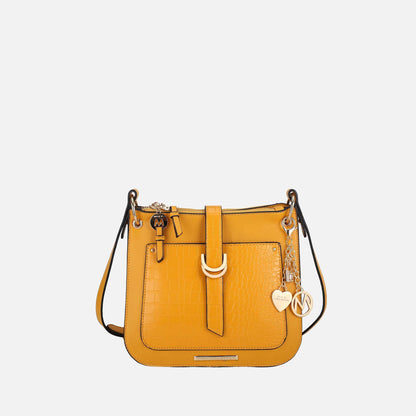 Ashley Stewart Kiltienne Crossbody Bag Black