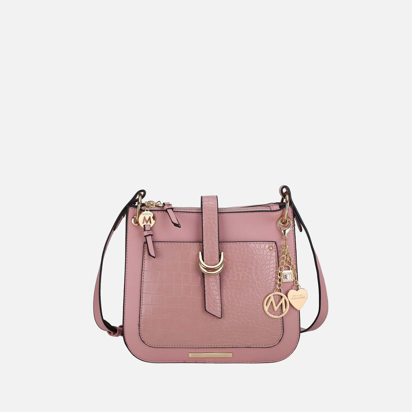 Ashley Stewart Kiltienne Crossbody Bag Black