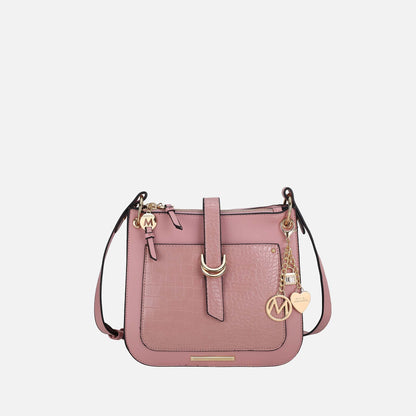 Ashley Stewart Kiltienne Crossbody Bag Black