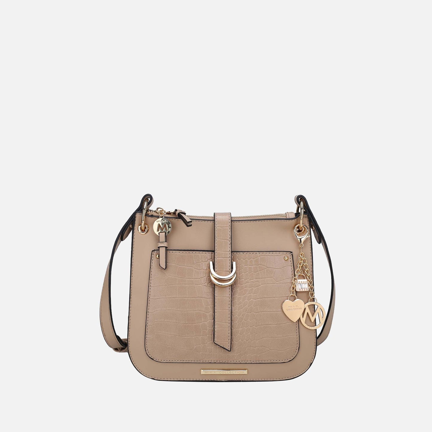 Ashley Stewart Kiltienne Crossbody Bag Black