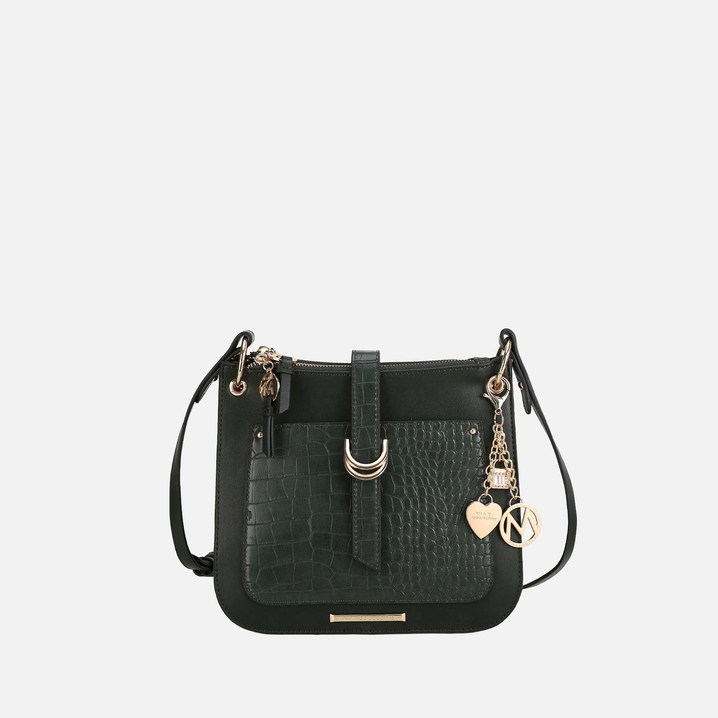 Ashley Stewart Kiltienne Crossbody Bag Black
