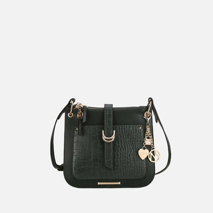 Ashley Stewart Kiltienne Crossbody Bag Black