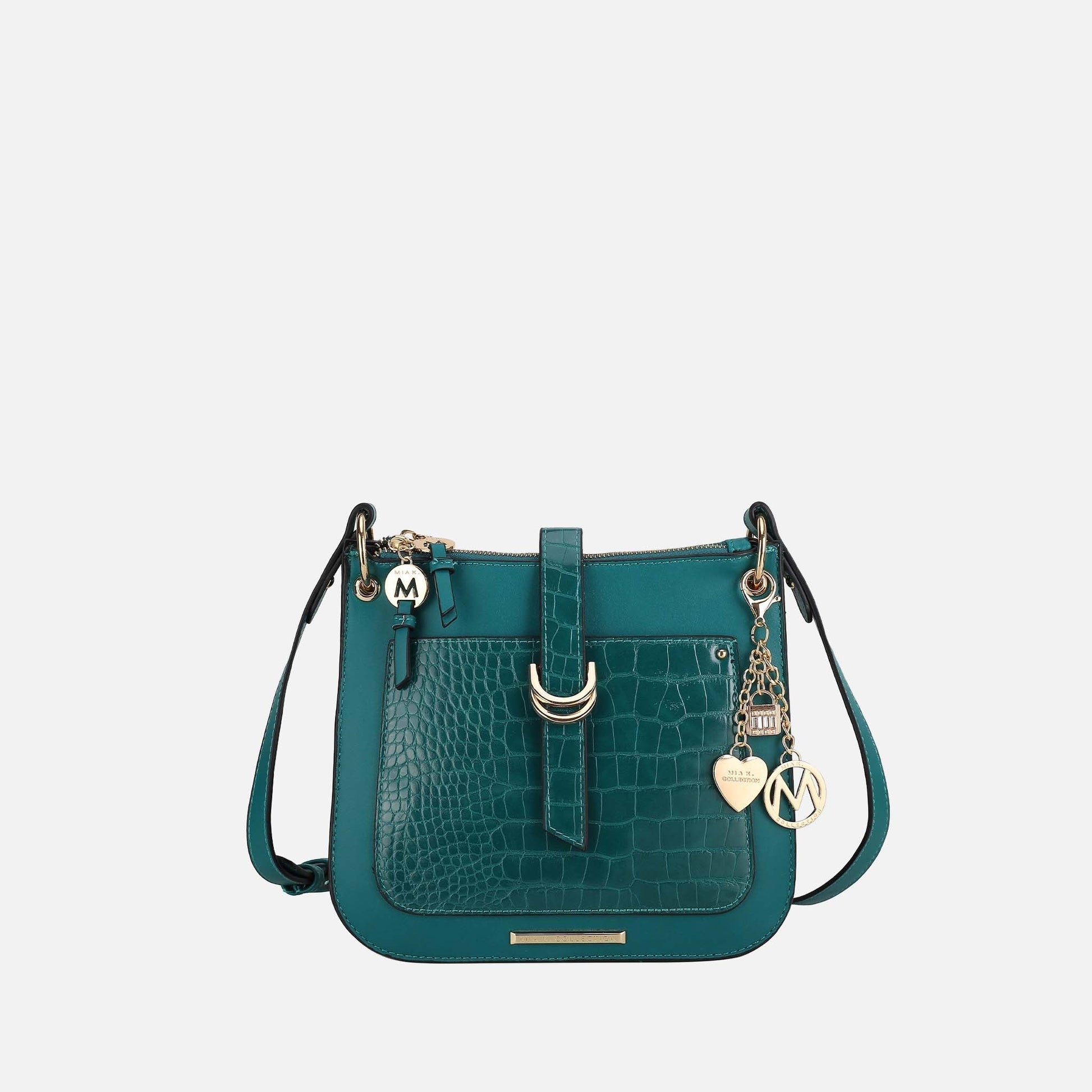 Ashley Stewart Kiltienne Crossbody Bag Black