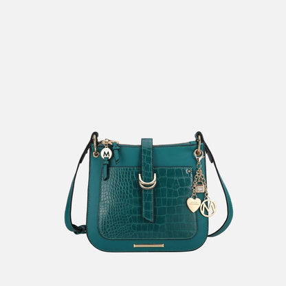 Ashley Stewart Kiltienne Crossbody Bag Black