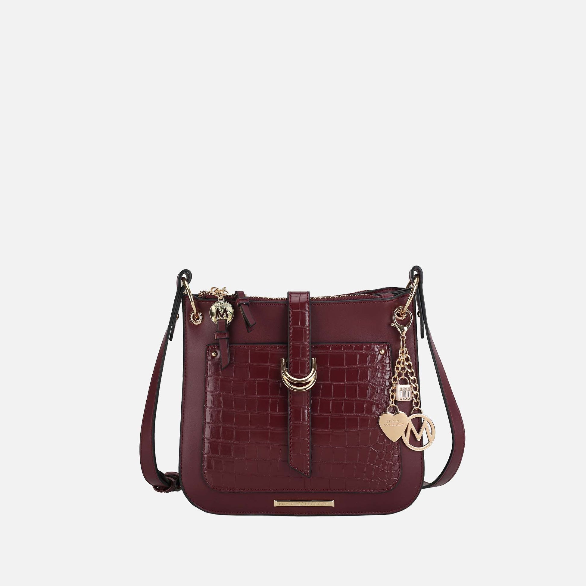 Ashley Stewart Kiltienne Crossbody Bag Black