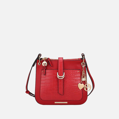 Ashley Stewart Kiltienne Crossbody Bag Black