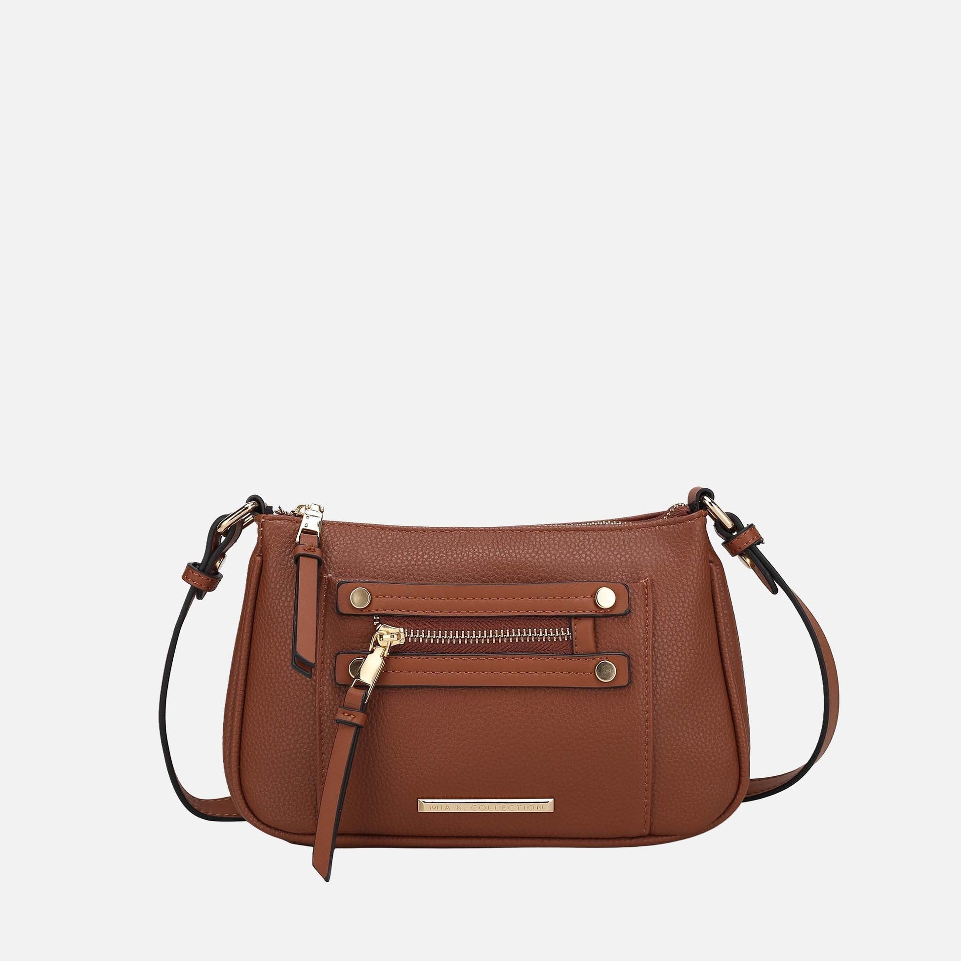 Ashley Stewart Essie Crossbody Bag Taupe