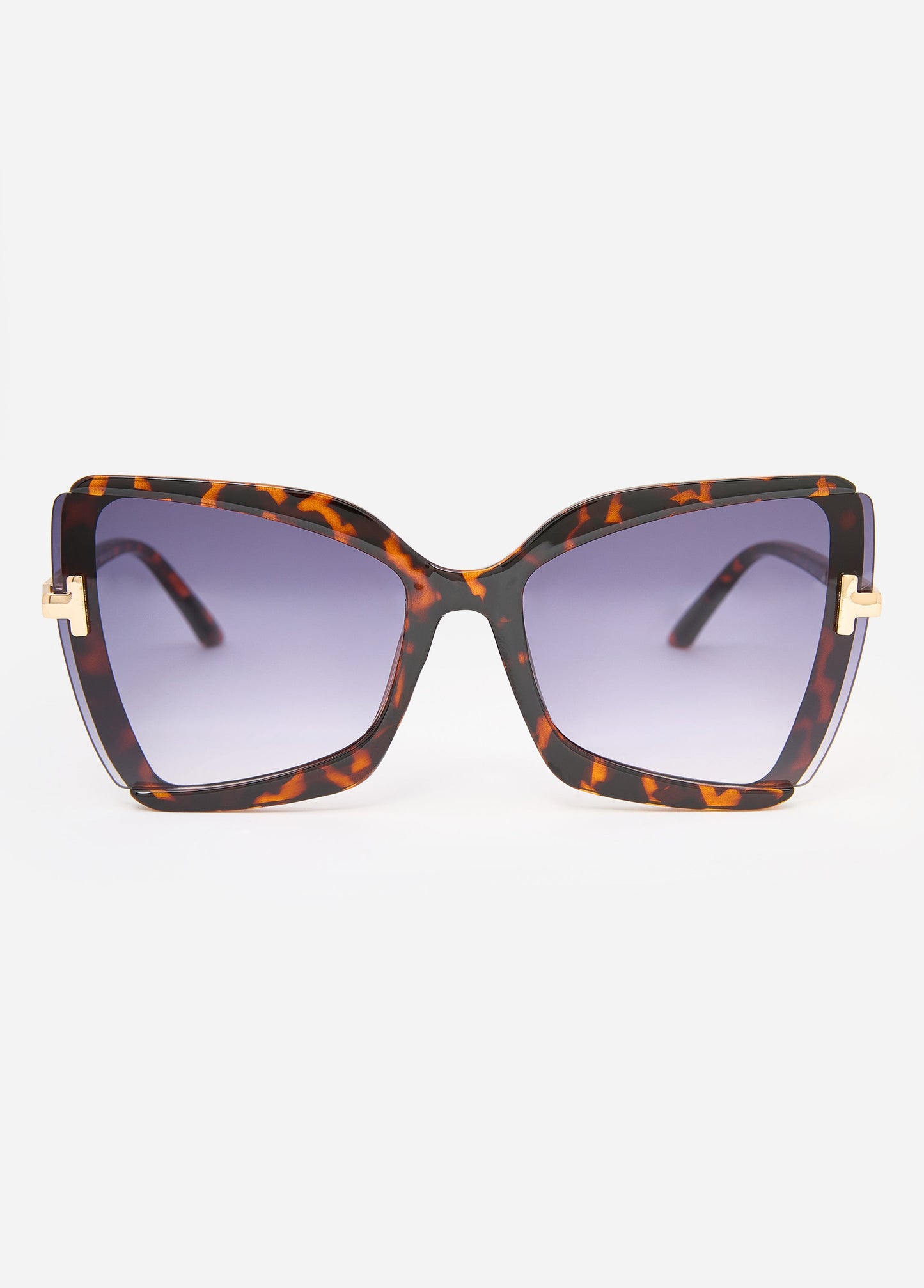 Ashley Stewart Tortoiseshell Square Sunglasses TORT