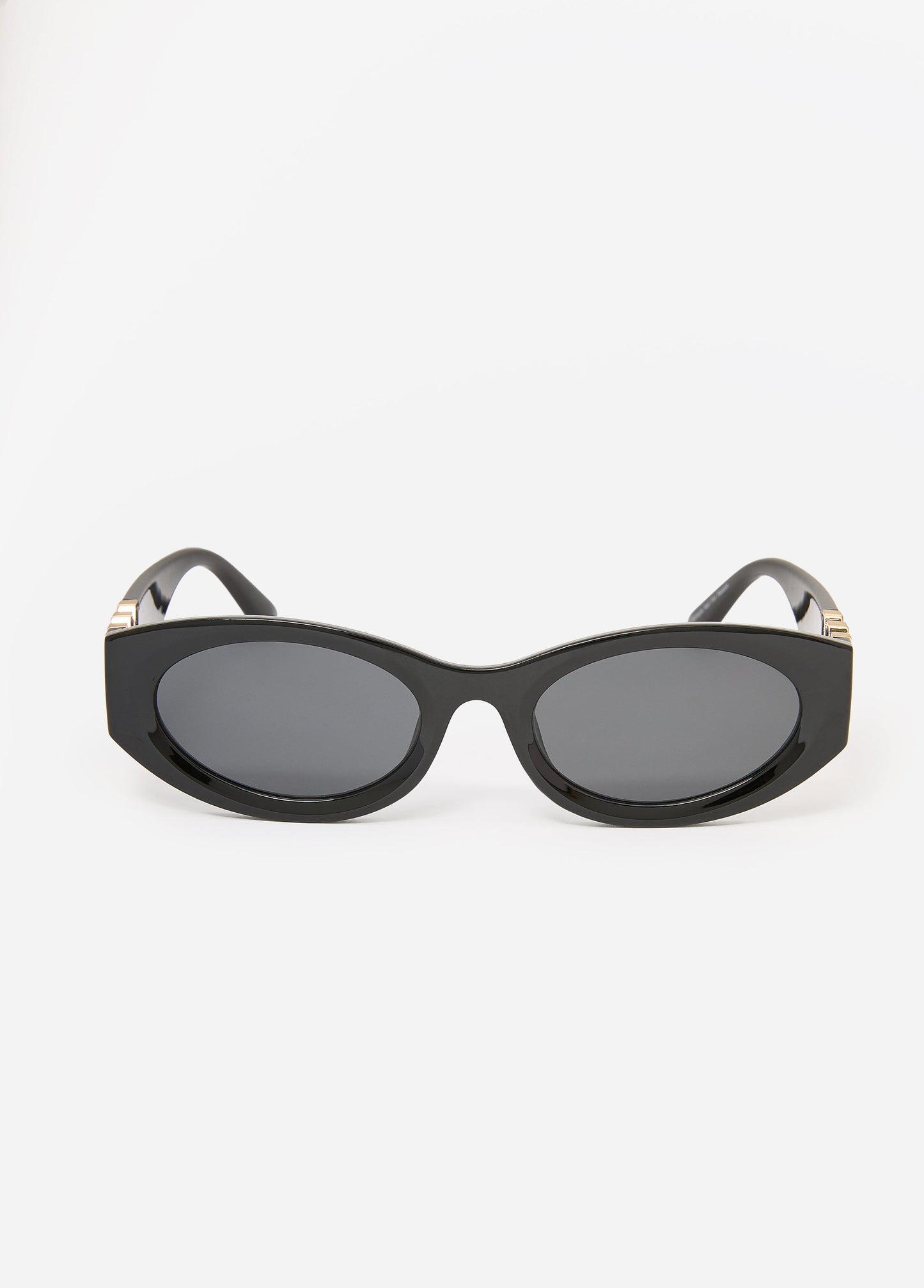 Ashley Stewart Embellished Cat Eye Sunglasses Black