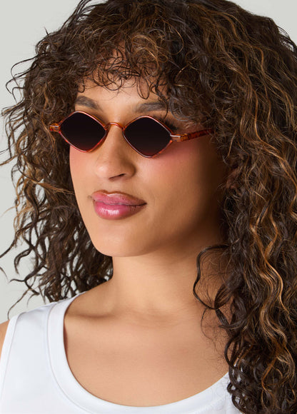 Ashley Stewart Tortoiseshell Diamond Sunglasses TORT
