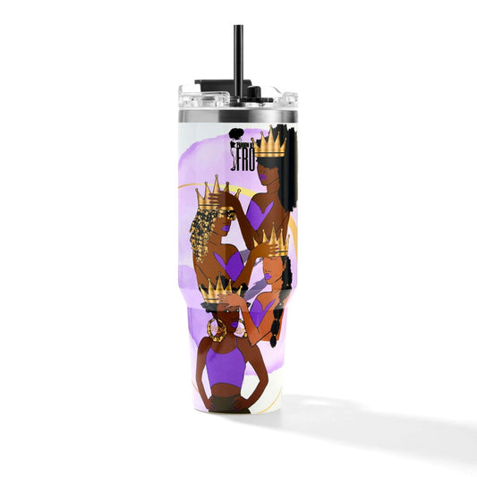 Ashley Stewart Pass The Crown Tumbler