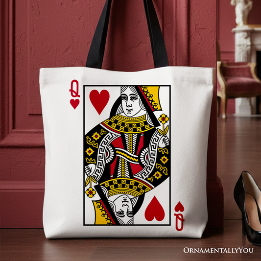 Ashley Stewart Queen of Hearts Tote Bag Multi