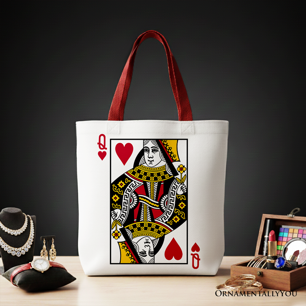 Ashley Stewart Queen of Hearts Tote Bag Multi