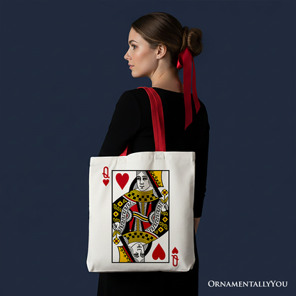 Ashley Stewart Queen of Hearts Tote Bag Multi